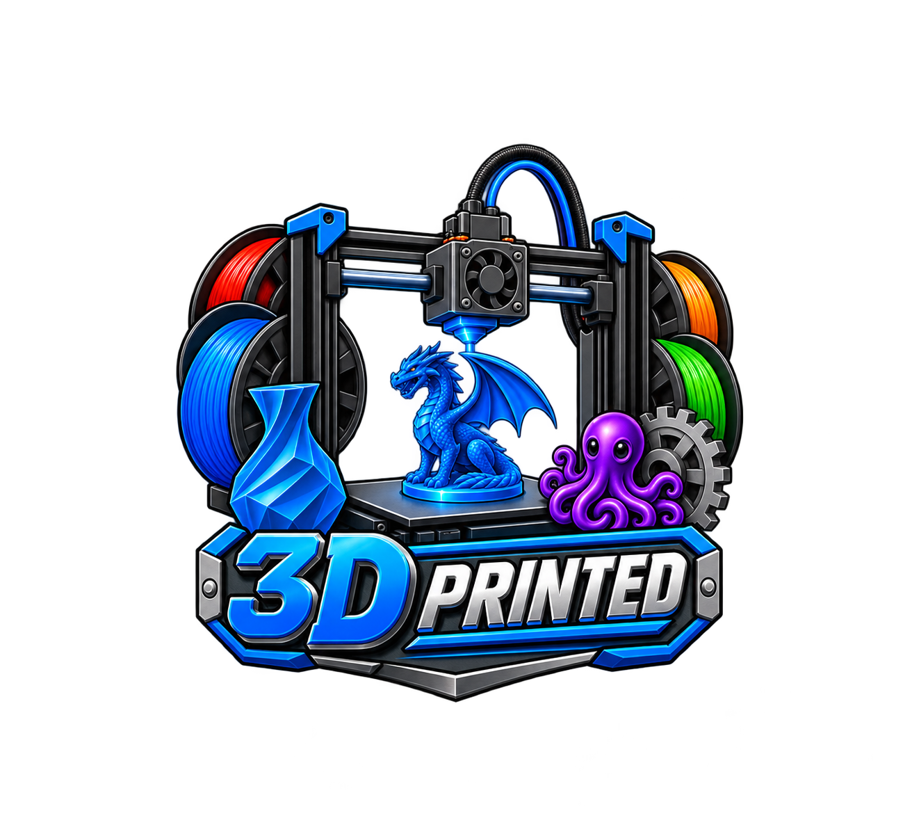 3D Printed