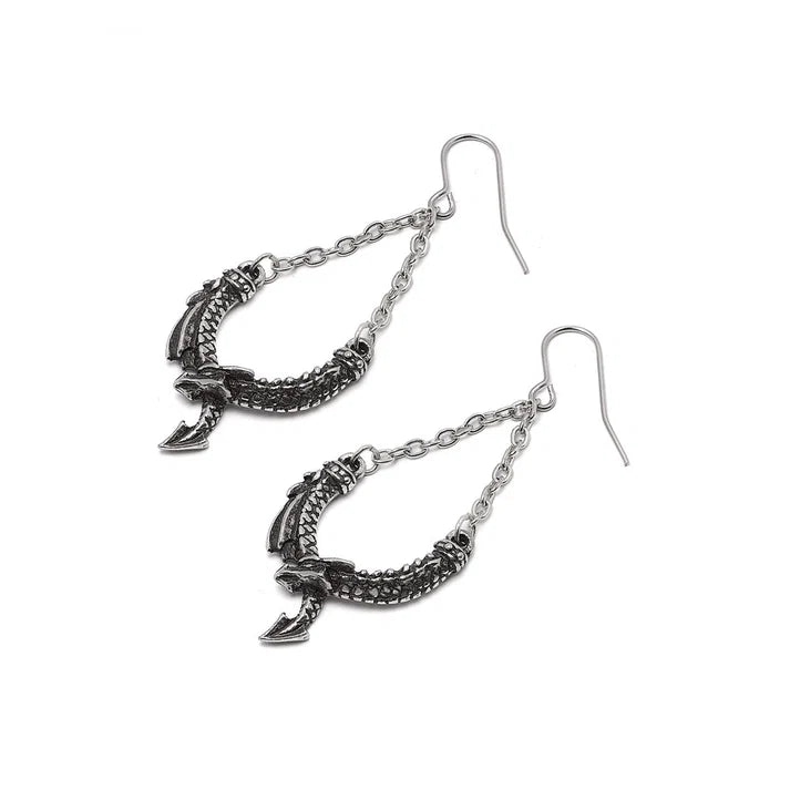 Dragon's Lure Dropper Earrings