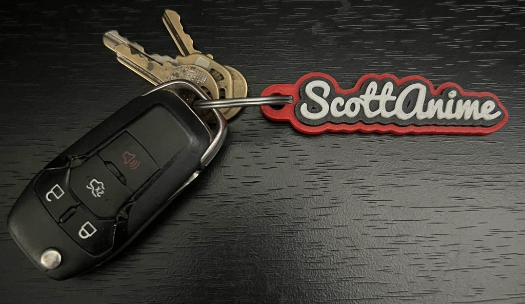 Custom Personalized Plastic Keychain – Made to Order | Multiple Colors