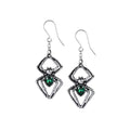 Emerald Venom Earrings