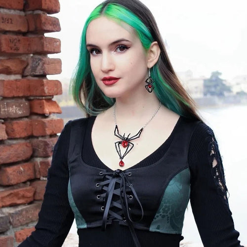 Black Widow Earrings