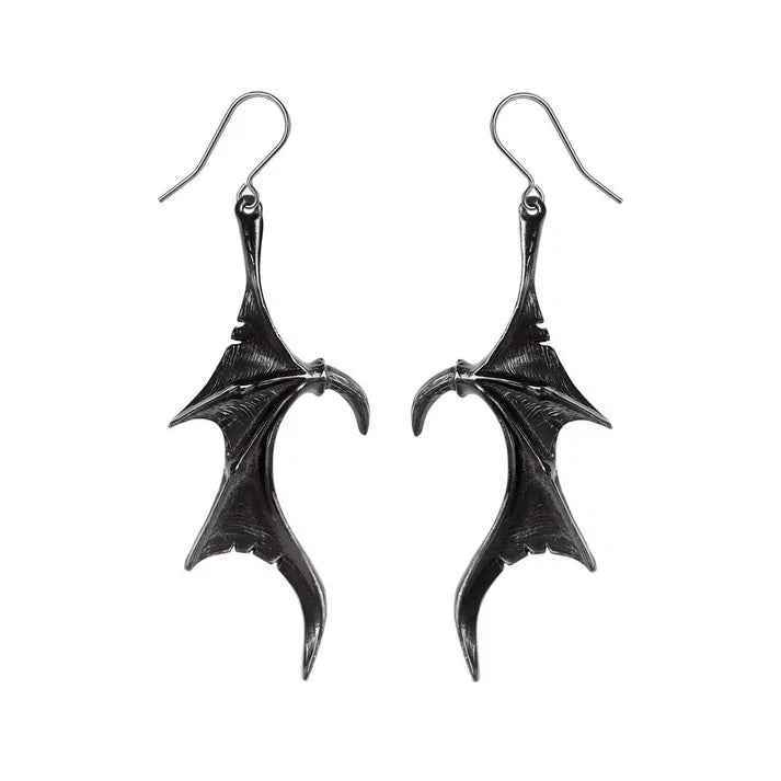 Wings of Midnight Earrings