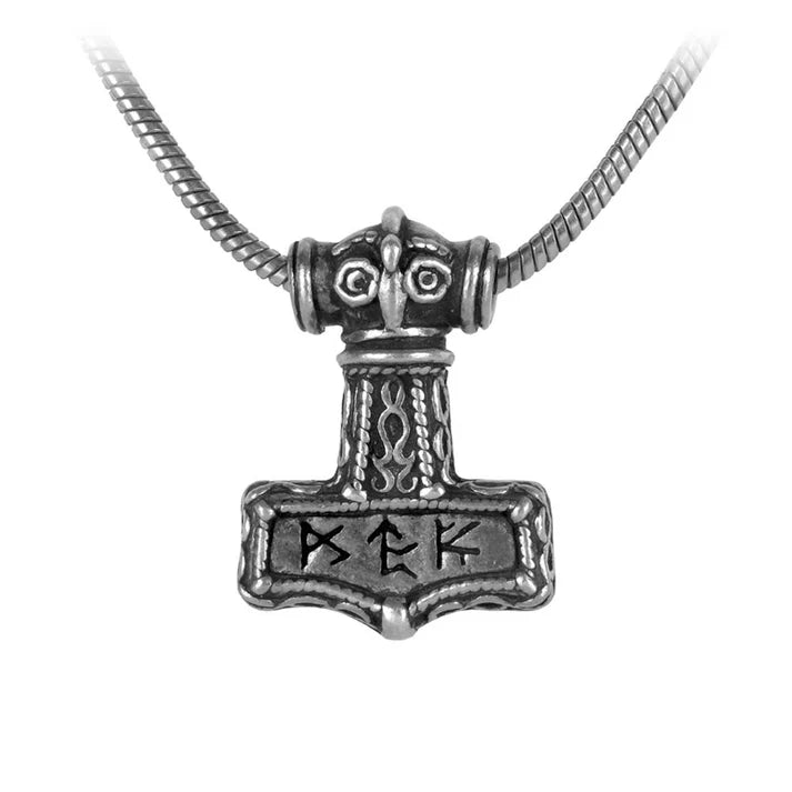 Bindrune Hammer Pendant