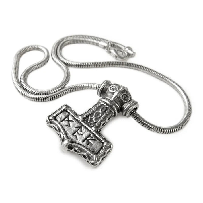 Bindrune Hammer Pendant